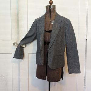 Vintage Pendleton gray blazer size 4